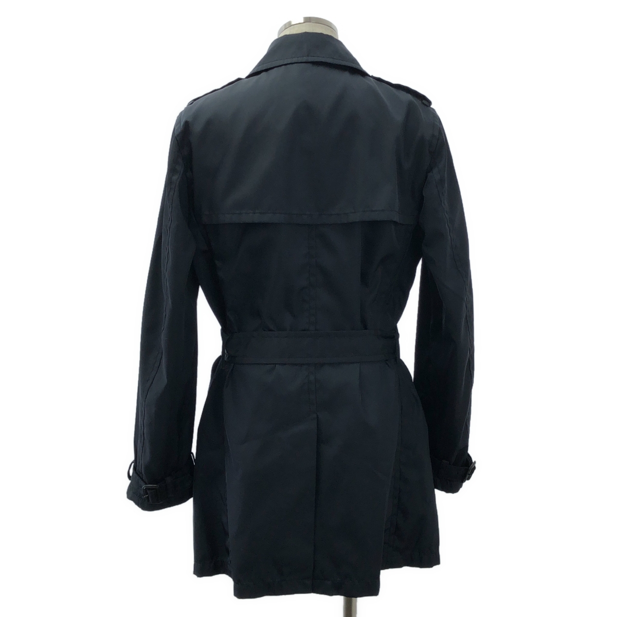 PRADA / プラダ ナイロン ダブルブレスト トレンチコート
