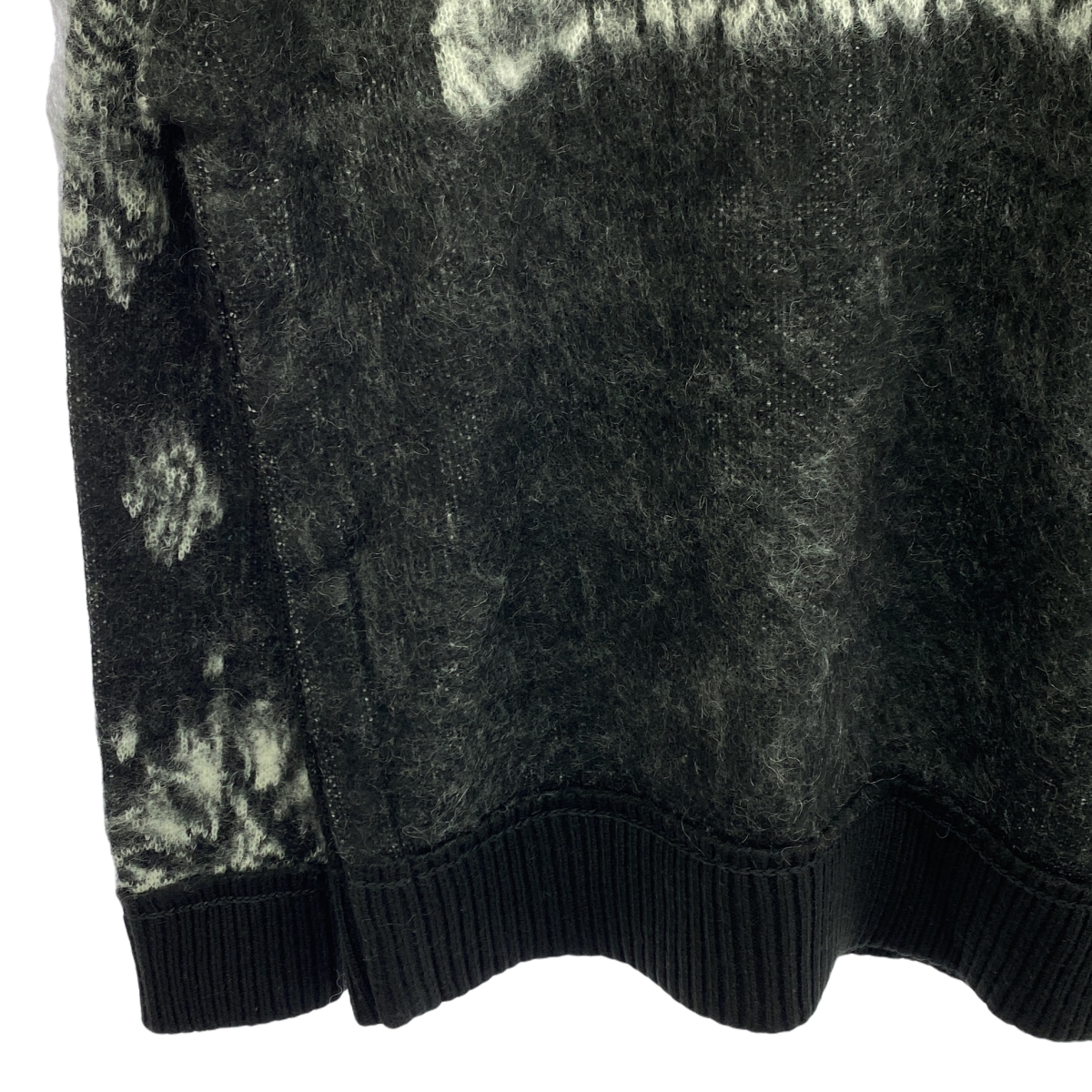 sacai / サカイ Bandana Jacquard Knit Pullover / モヘヤ ジャガード スリット ニット セーター