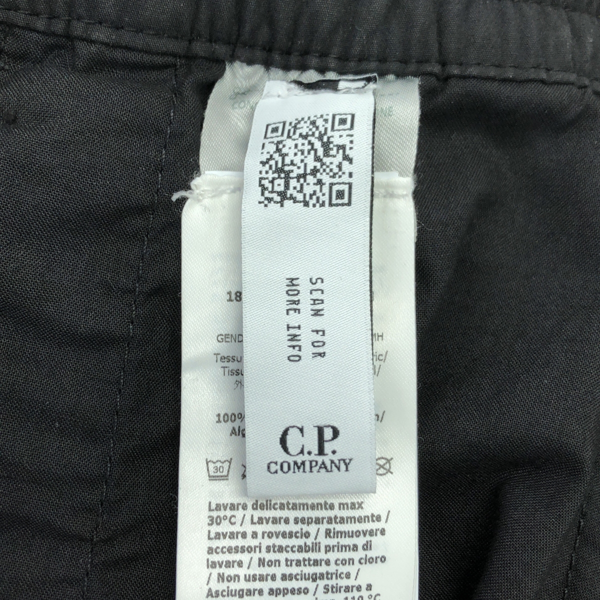 C.P. COMPANY / シーピーカンパニー Microreps Boxy Cargo Lens Pants / マイクロレップス ドローストリング カーゴパンツ