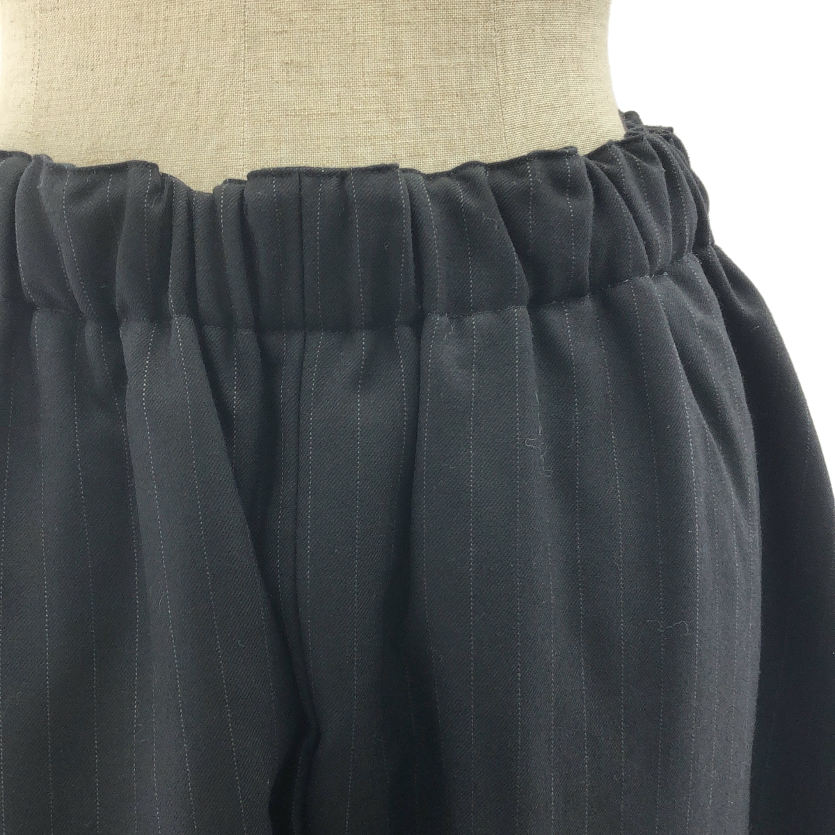 COMME des GARCONS / コムデギャルソン 変形 オーバーシルエット ドローストリング パンツ / 総裏地