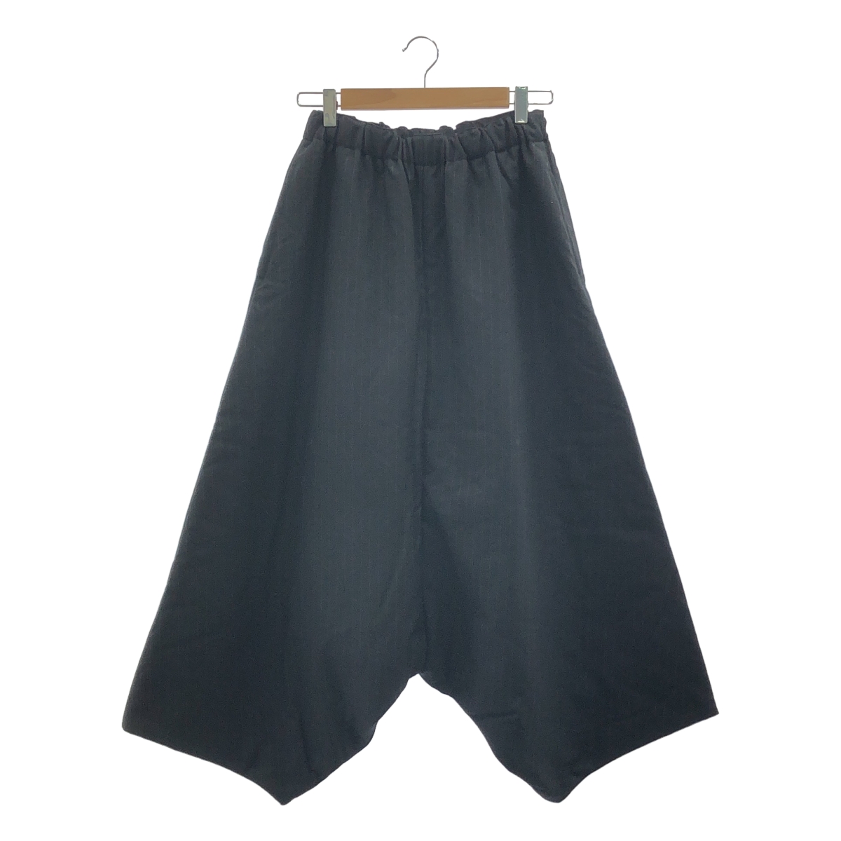COMME des GARCONS / コムデギャルソン 変形 オーバーシルエット ドローストリング パンツ / 総裏地