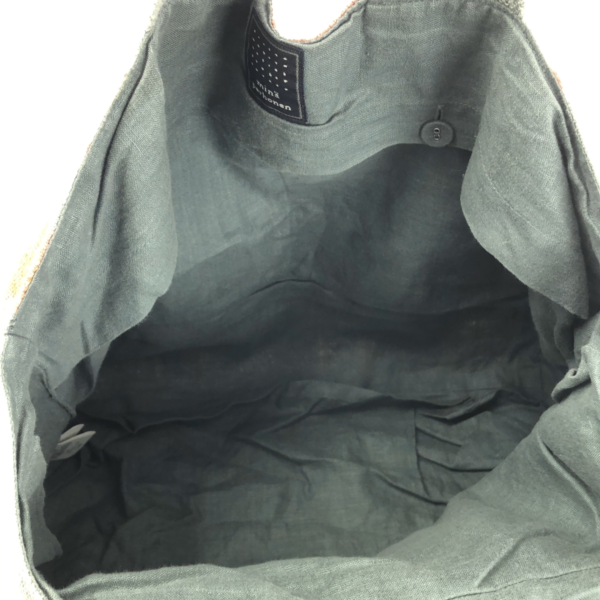 mina perhonen / ミナペルホネン alive アライブ 総柄 パニーニ リネン トートバッグ