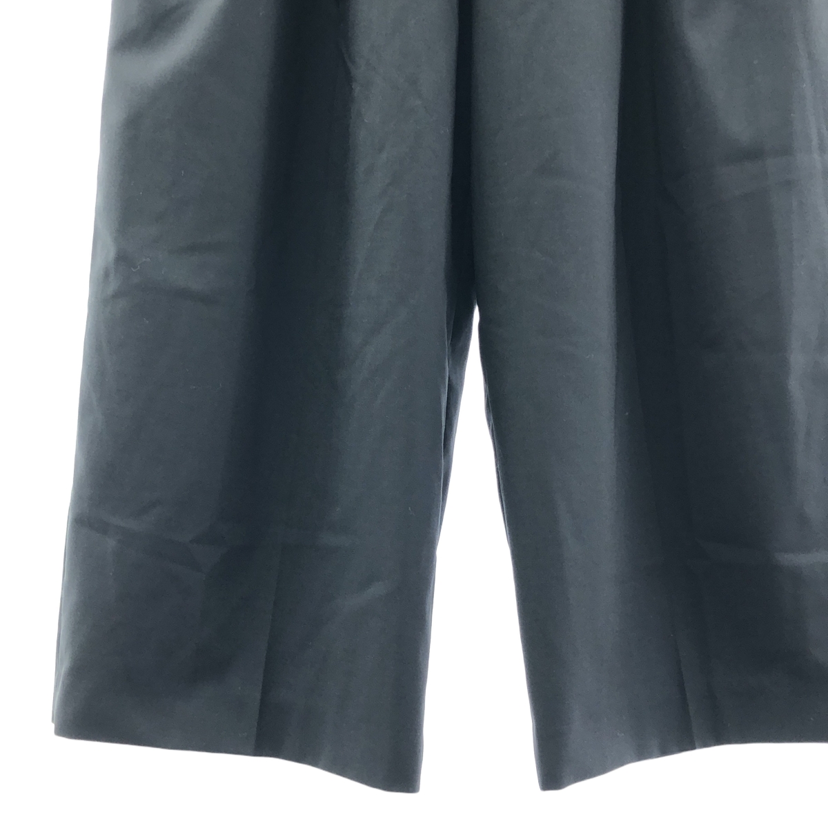 その他 DOUBLE WAIST 2TUCK PANTS トロピカル素材 タックパンツ