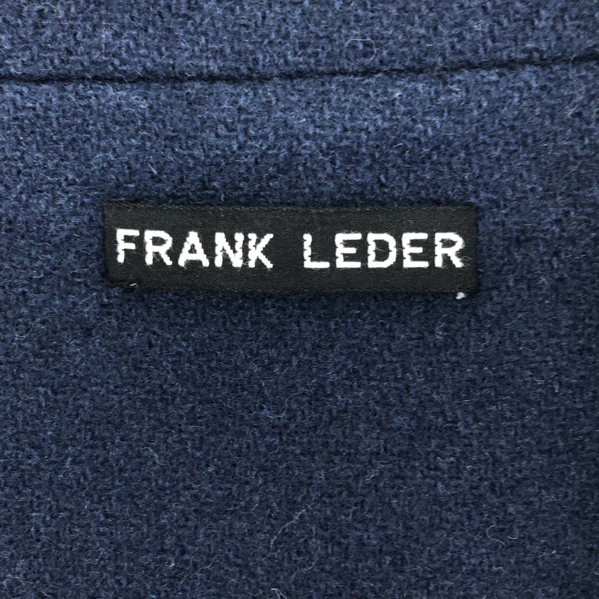 FRANK LEDER / フランクリーダー ウール テーラードジャケット