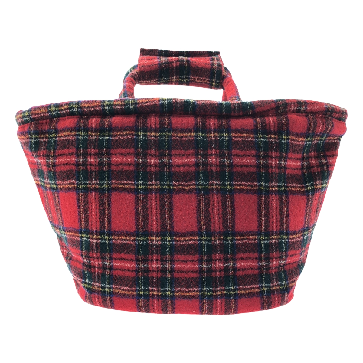 R&D.M.Co / オールドマンズテーラー WOOL TARTAN CHECK MARCHE BAG ウール タータンチェック マルシェバッグ