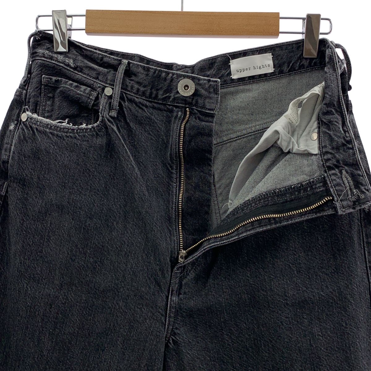 upper hights / アッパーハイツ THE GARNET ガーネット ワイド ストレート デニムパンツ