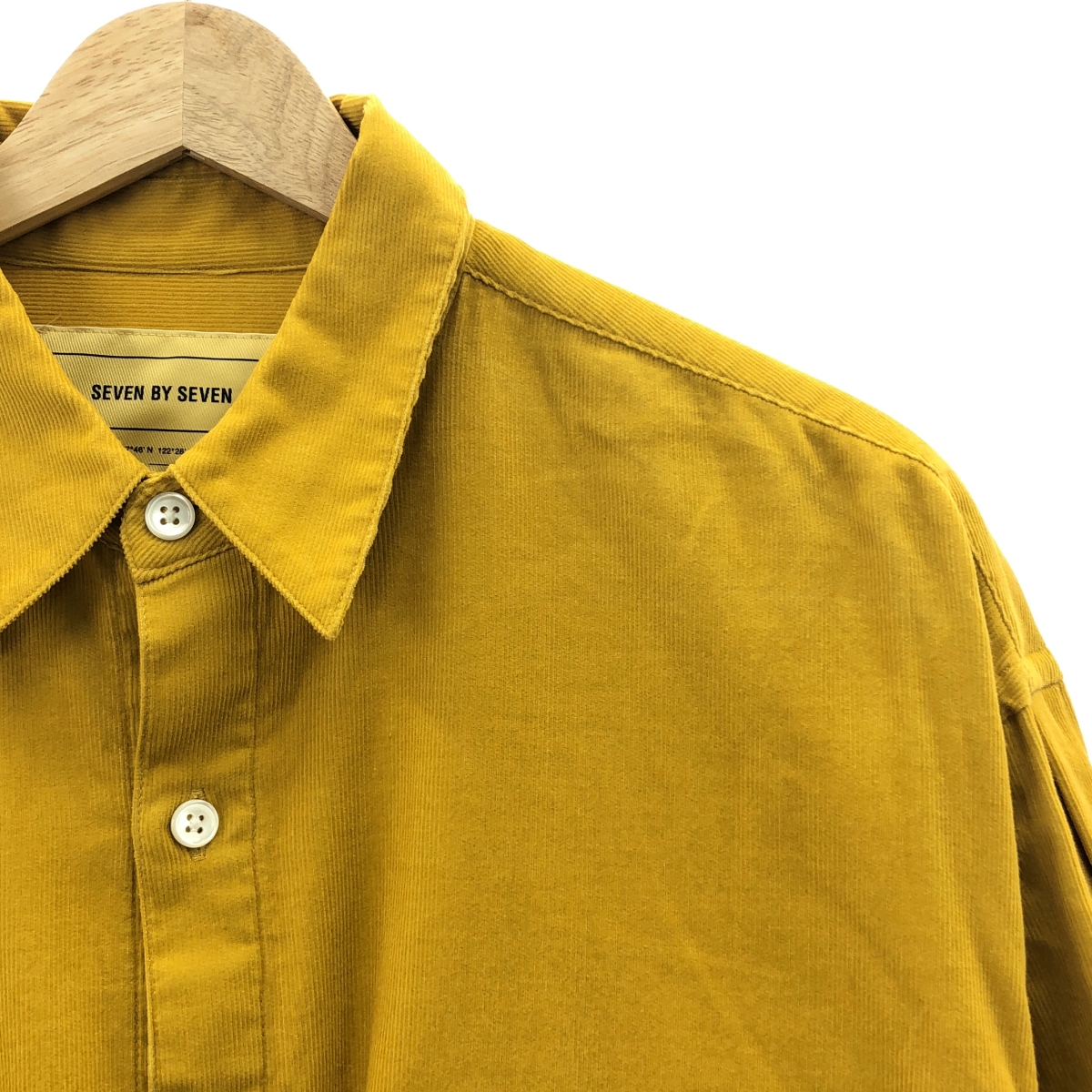 SEVEN BY SEVEN / セブン バイ セブン CORDUROY TUCK SHIRTS コーデュロイ タック シャツ