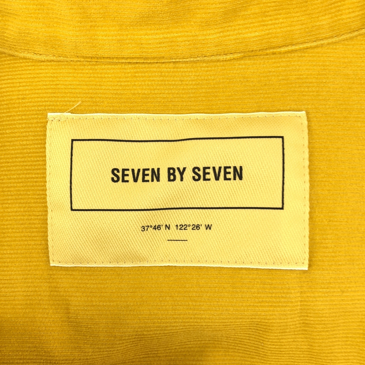 SEVEN BY SEVEN / セブン バイ セブン CORDUROY TUCK SHIRTS コーデュロイ タック シャツ