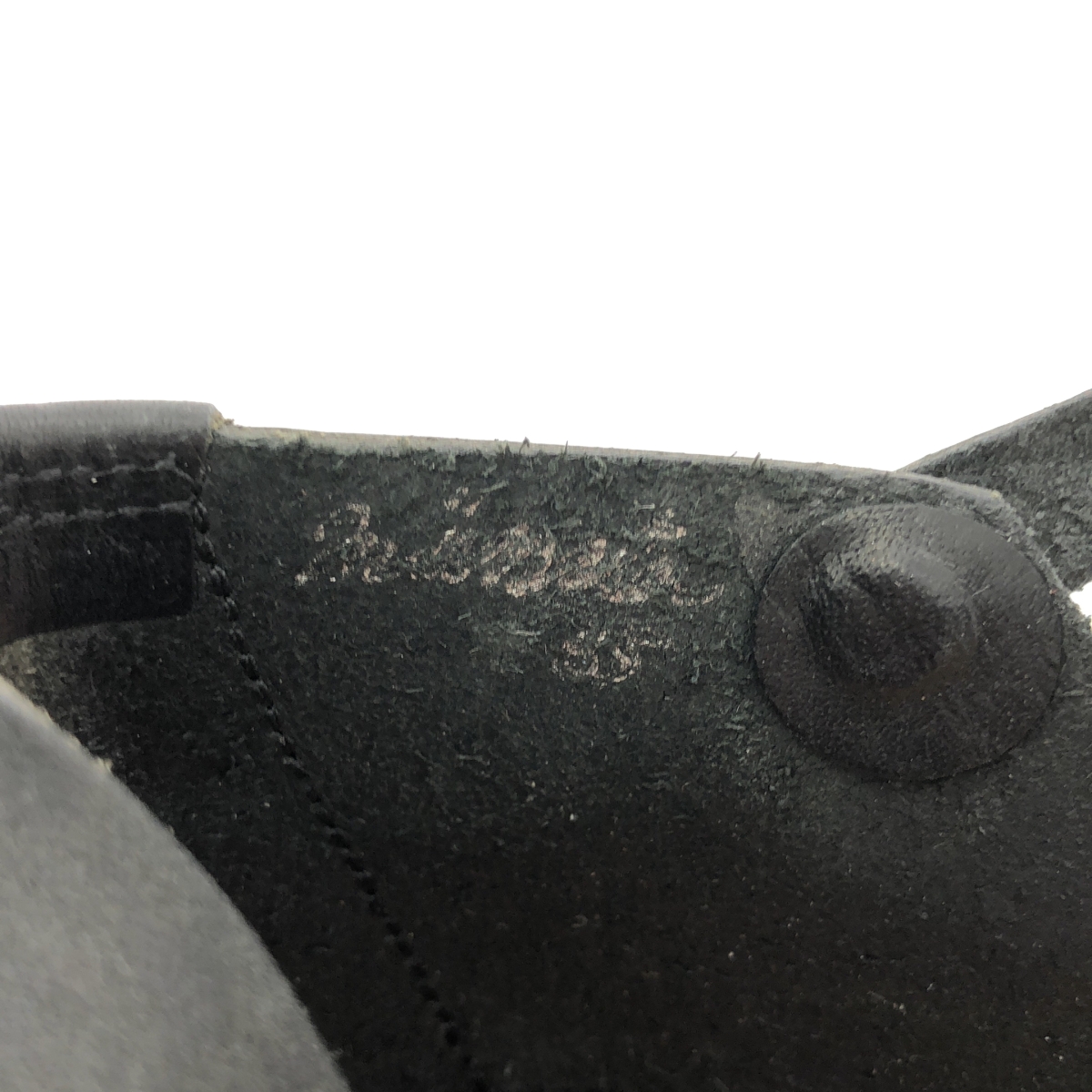 その他 レザー ラウンドトゥ ストラップ シューズ