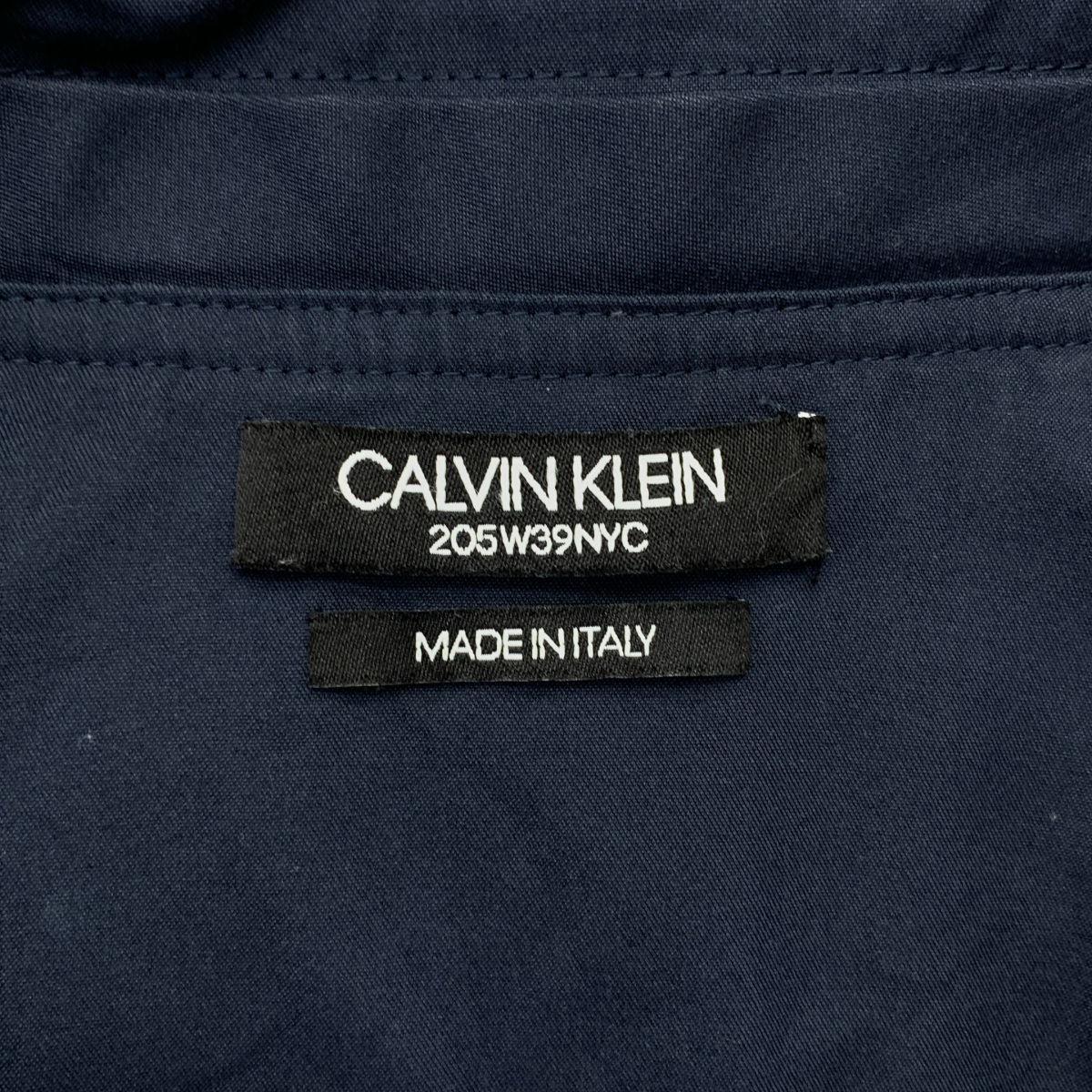 CALVIN KLEIN / カルバンクライン ジップ プルオーバー ワンピース