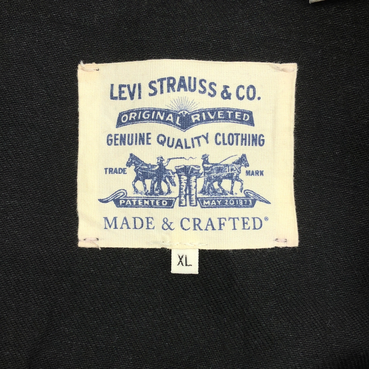 LEVI'S MADE & CRAFTED / リーバイスメイド&クラフテッド Type II ブラック デニム トラッカー ジャケット