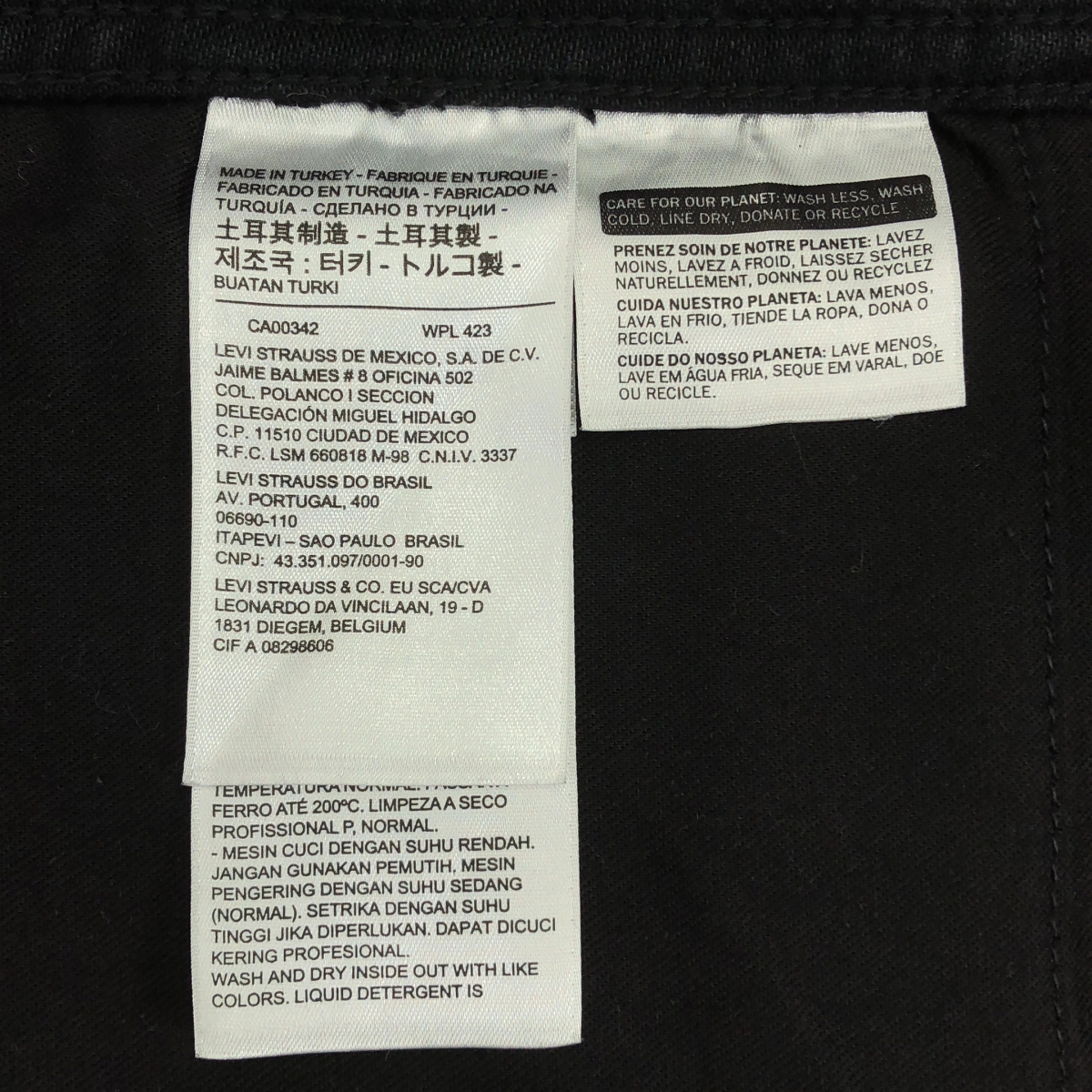 LEVI'S MADE & CRAFTED / リーバイスメイド&クラフテッド Type II ブラック デニム トラッカー ジャケット