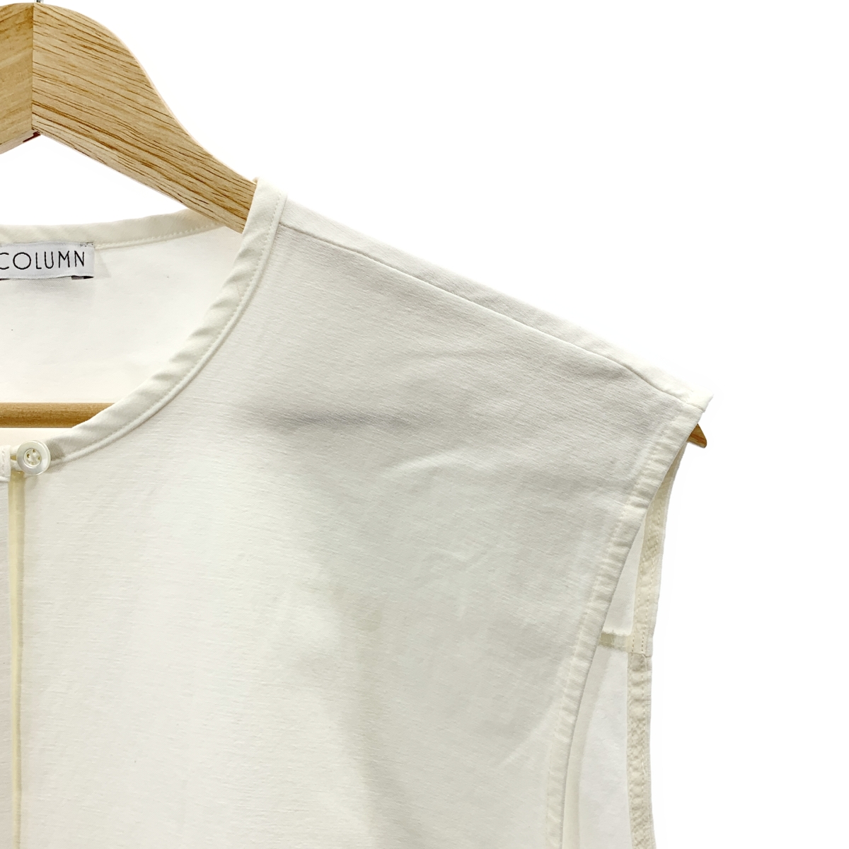 COLUMN / コラム コットン オーバーシルエット ブラウス