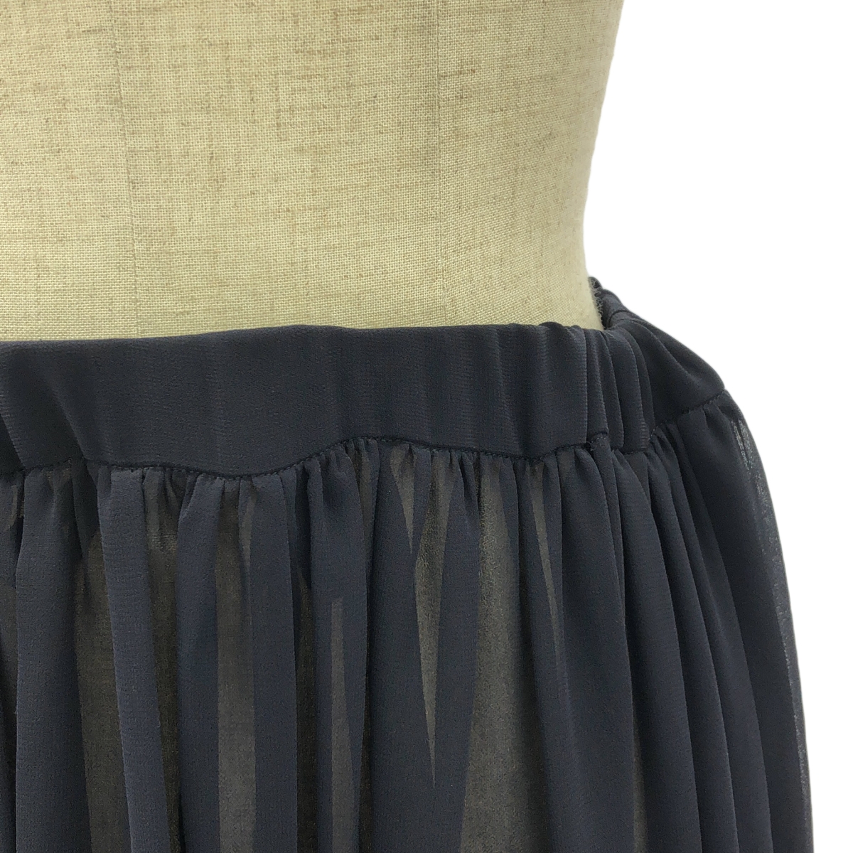 COMME des GARCONS GIRL / コムデギャルソンガール シアー フリル ロング イージー スカート