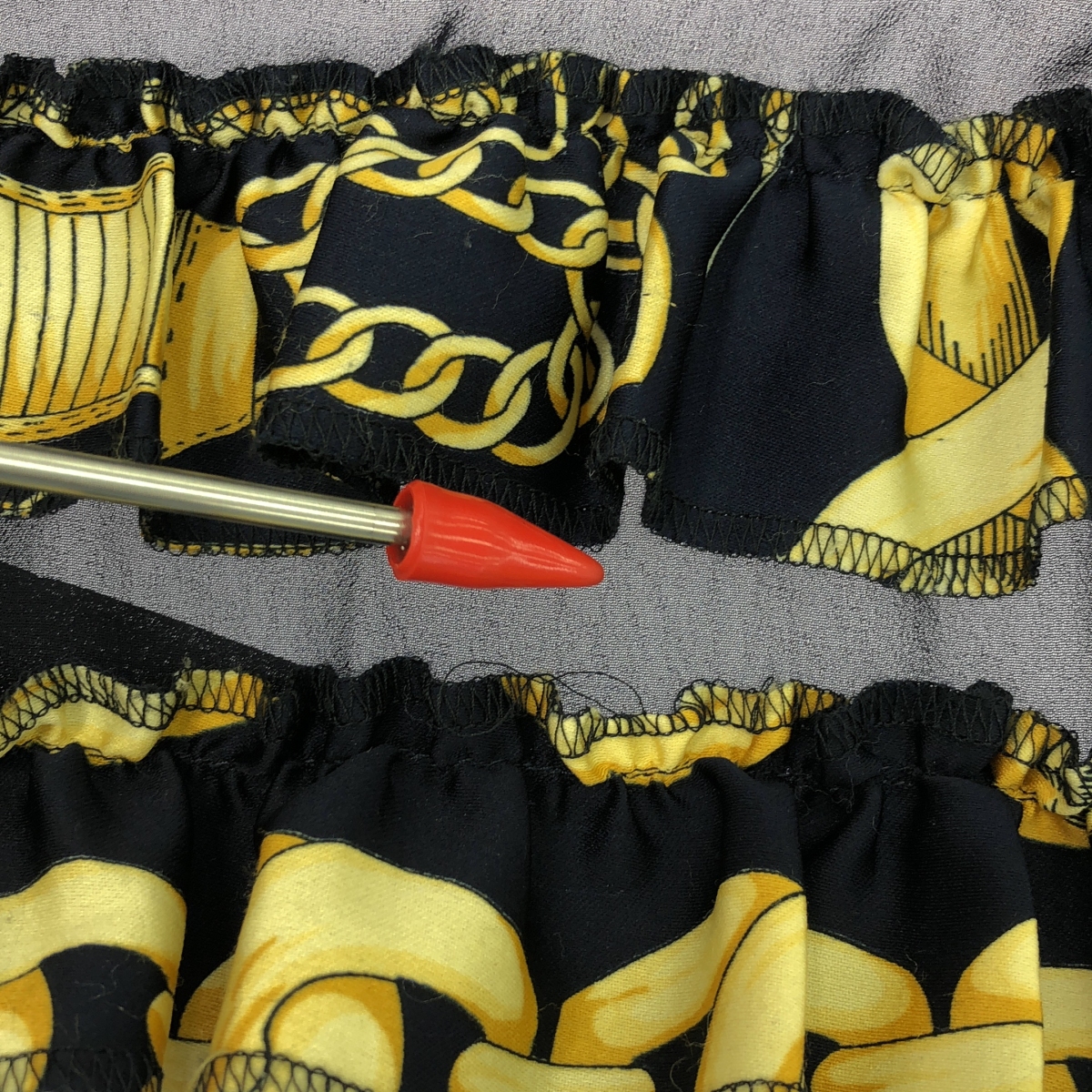 COMME des GARCONS GIRL / コムデギャルソンガール シアー フリル ロング イージー スカート