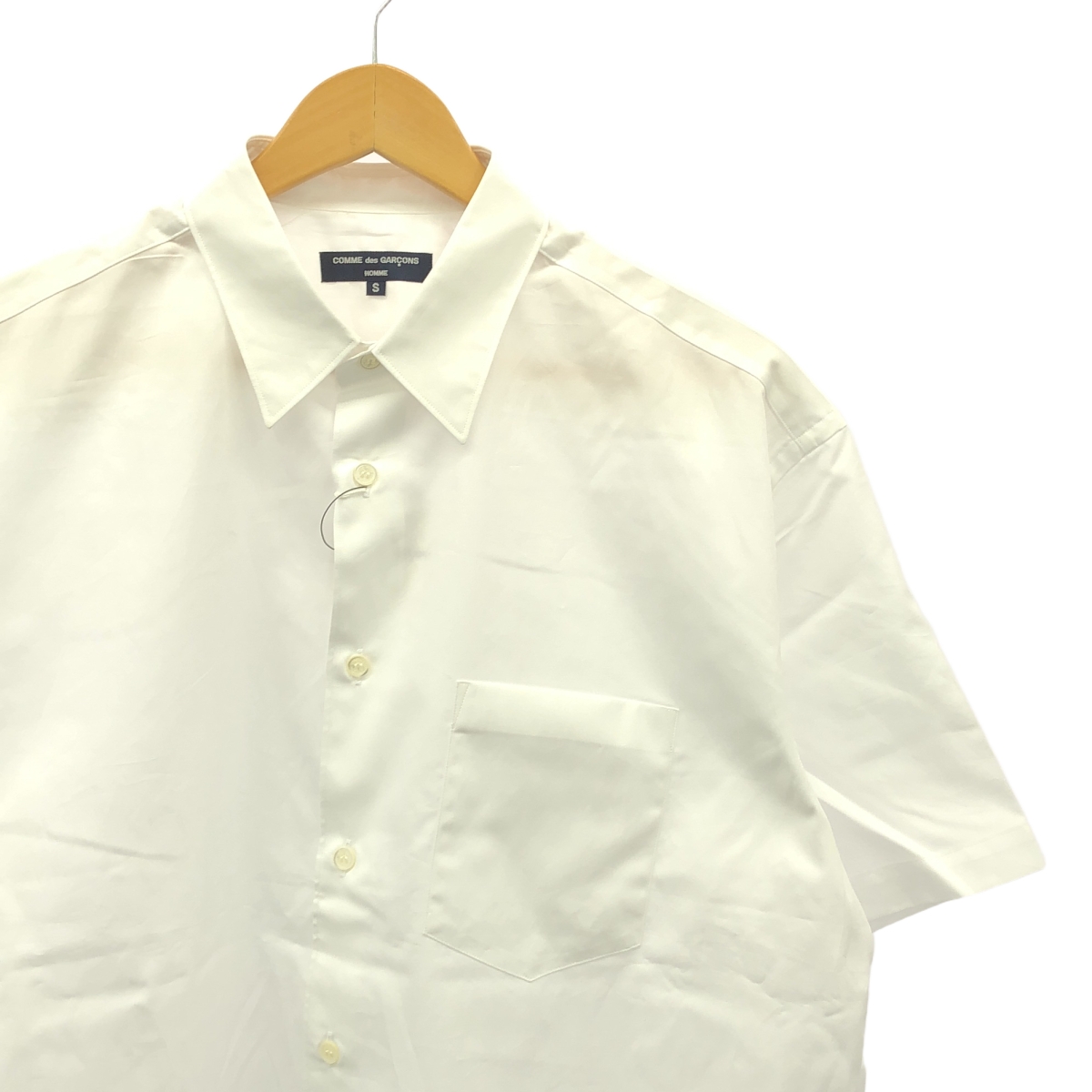 COMME des GARCONS HOMME / コムデギャルソンオム 綿ブロード S/S シャツ