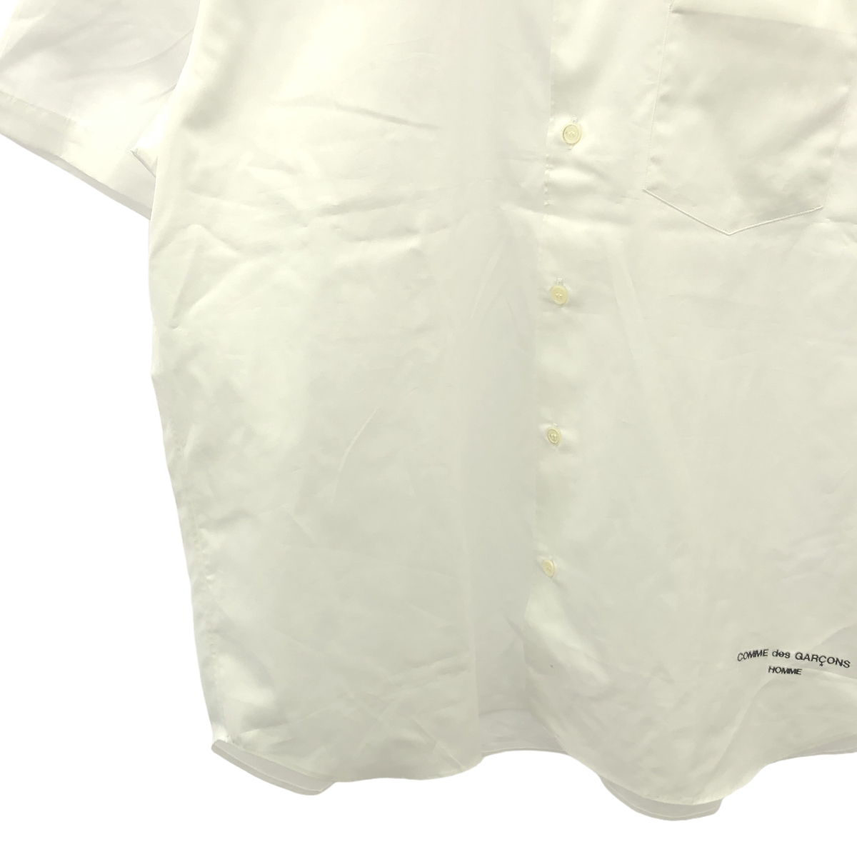 COMME des GARCONS HOMME / コムデギャルソンオム 綿ブロード S/S シャツ