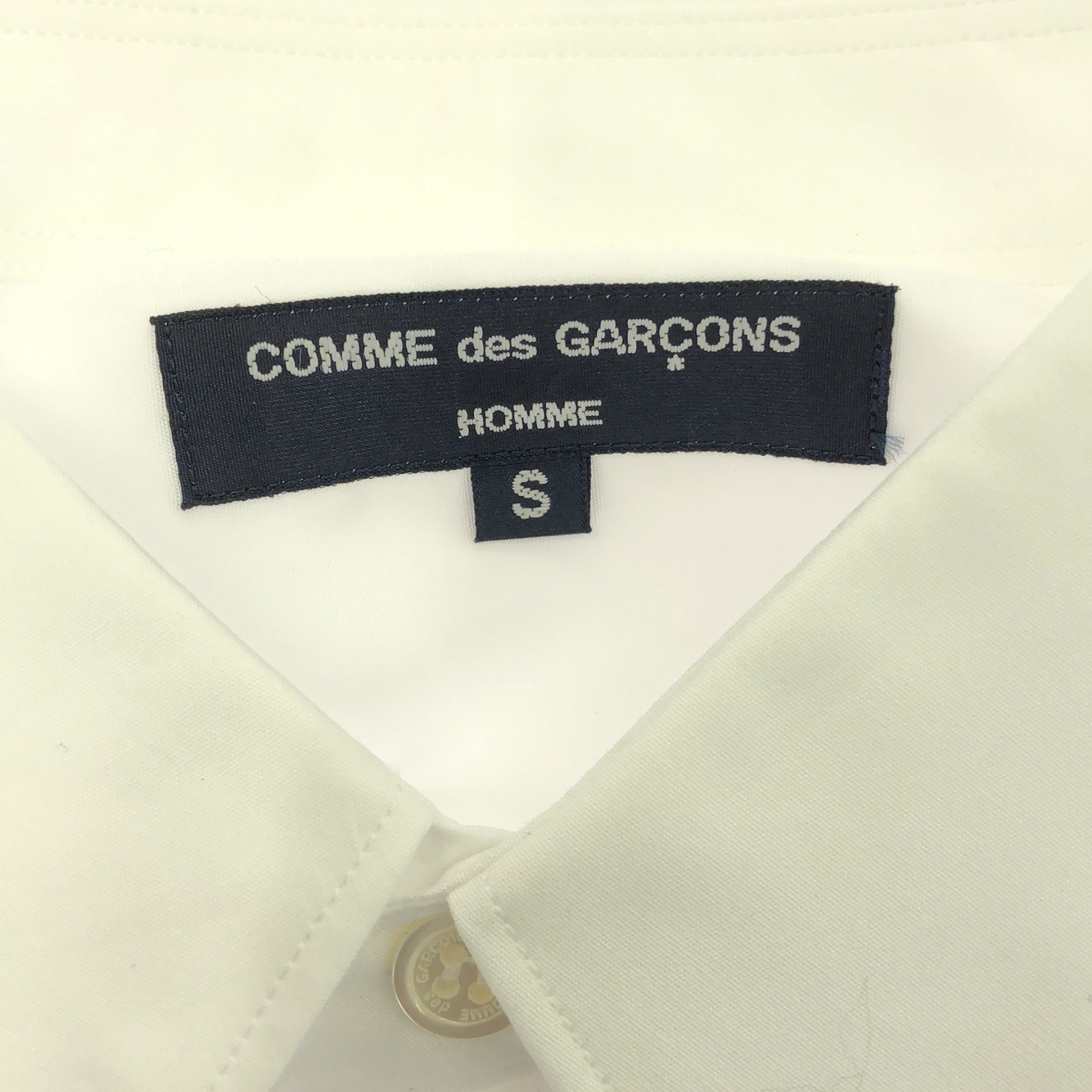 COMME des GARCONS HOMME / コムデギャルソンオム 綿ブロード S/S シャツ