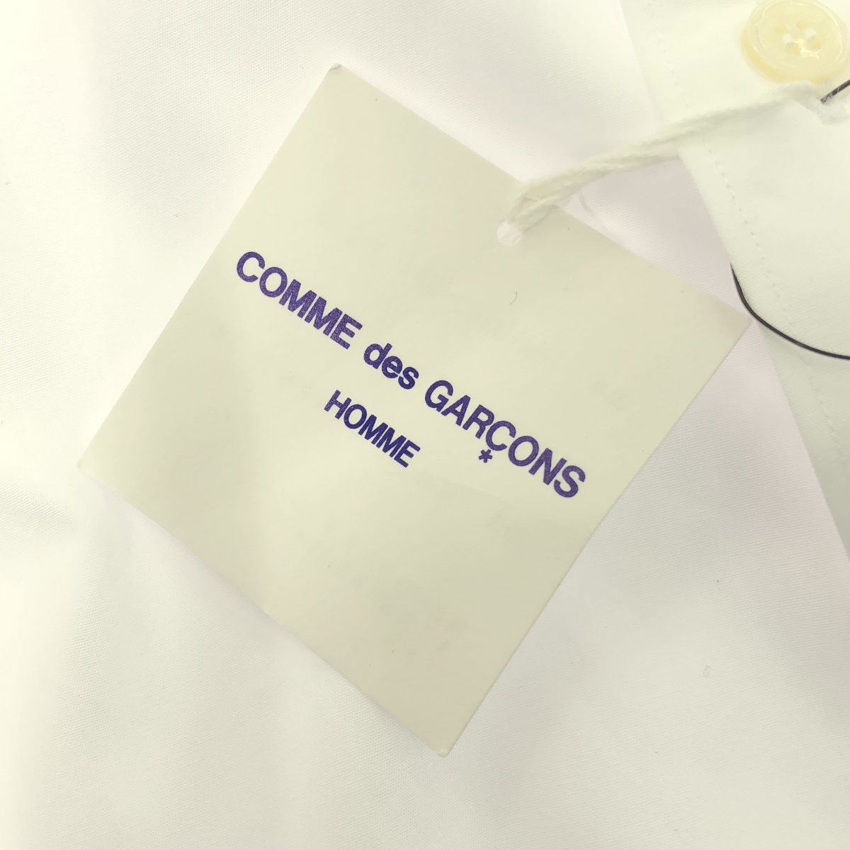 COMME des GARCONS HOMME / コムデギャルソンオム 綿ブロード S/S シャツ