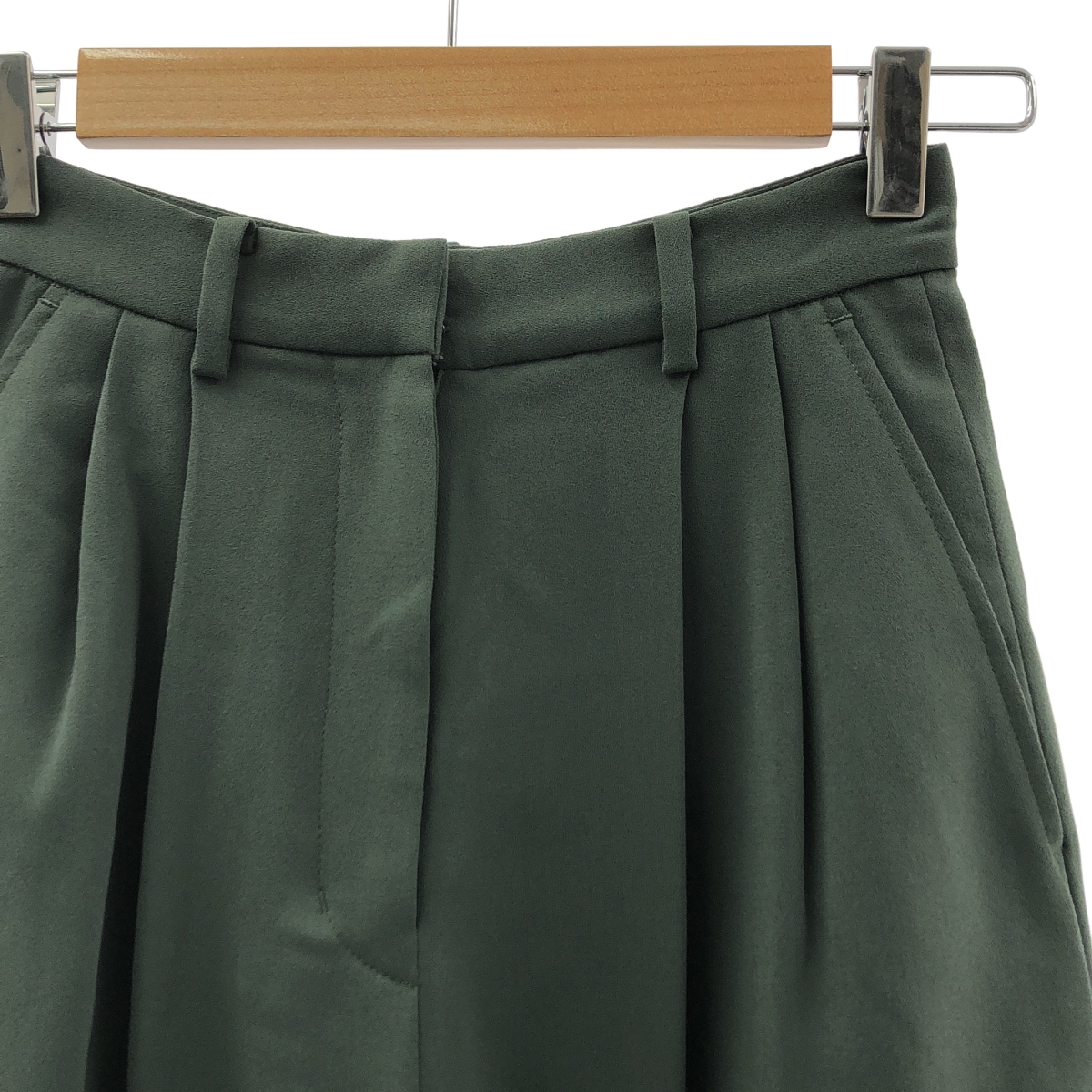 CLANE / クラネ BASIC TUCK PANTS / ベーシック タック パンツ / 裏地付き