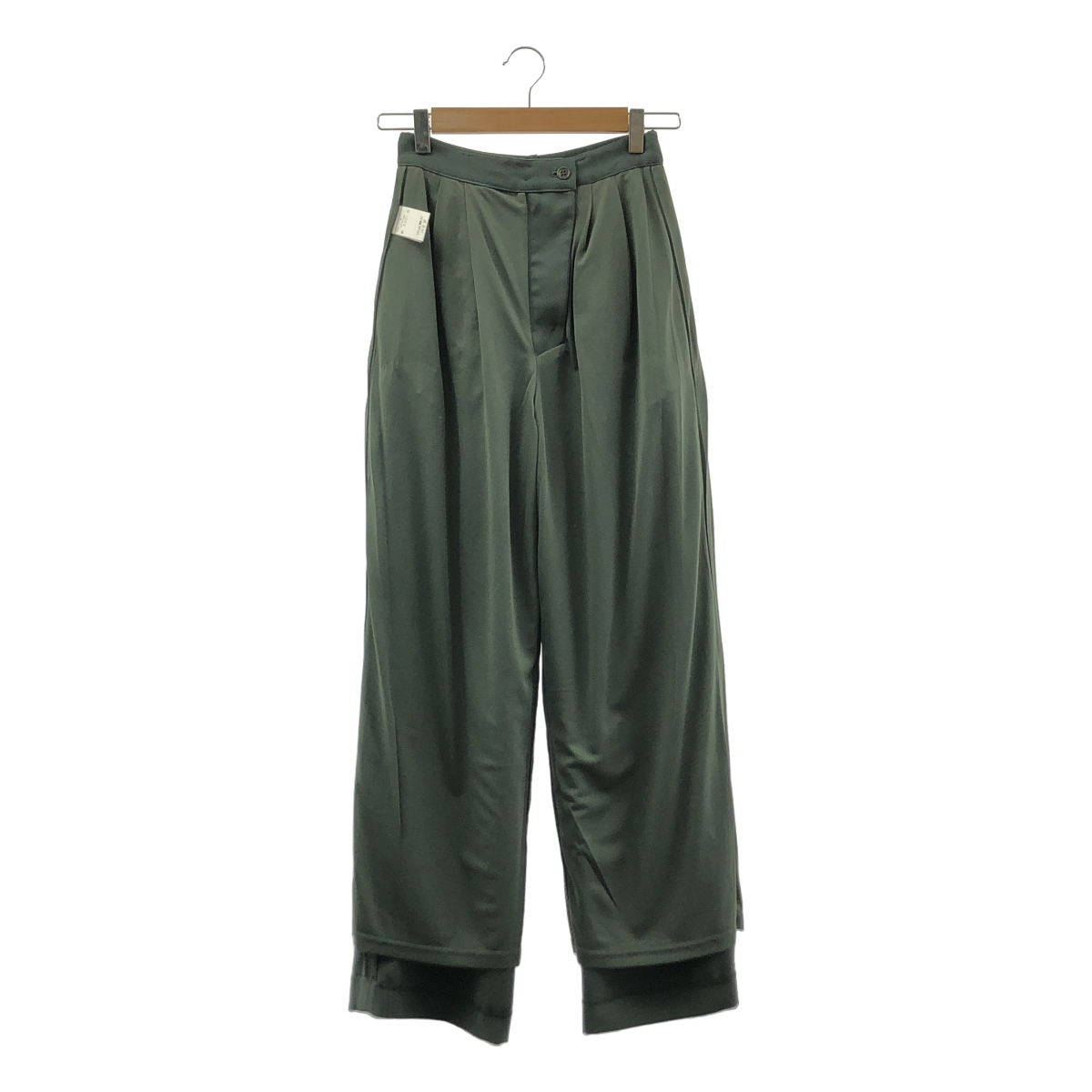 CLANE / クラネ BASIC TUCK PANTS / ベーシック タック パンツ / 裏地付き
