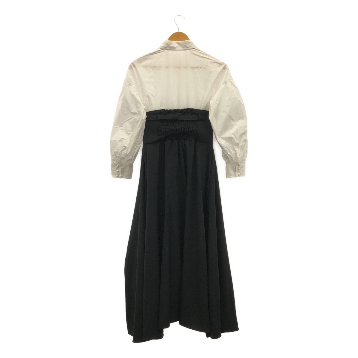 AMERI / アメリ MILLEFEUILLE SHIRT DRESS / ミルフィーユ シャツ ドッキング ドレス ワンピース