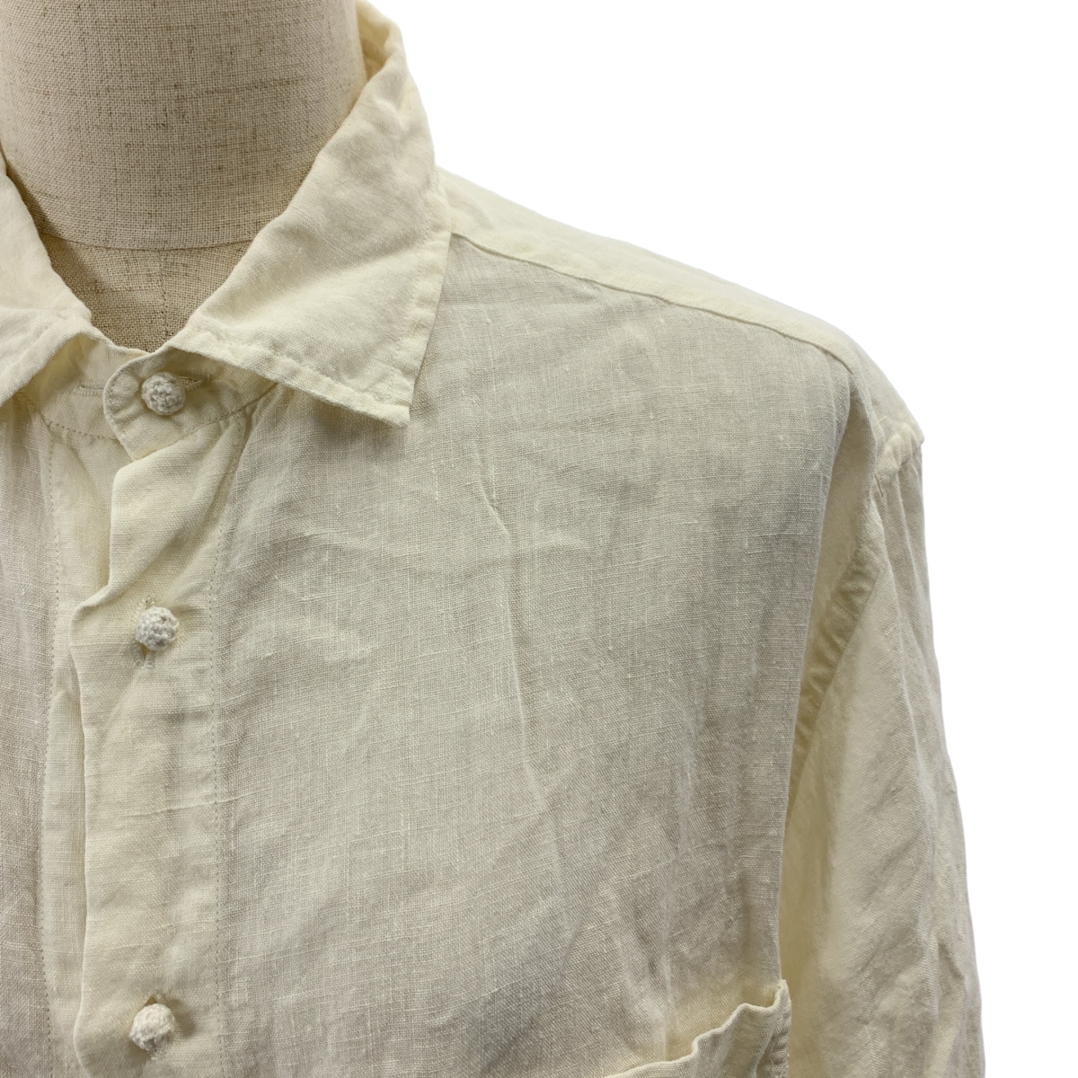 DANIELA GREGIS / ダニエラグレジス リネン オーバーシルエット シャツ ブラウス