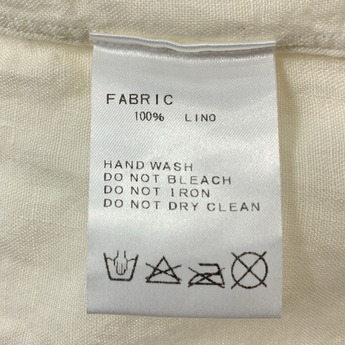 DANIELA GREGIS / ダニエラグレジス リネン オーバーシルエット シャツ ブラウス