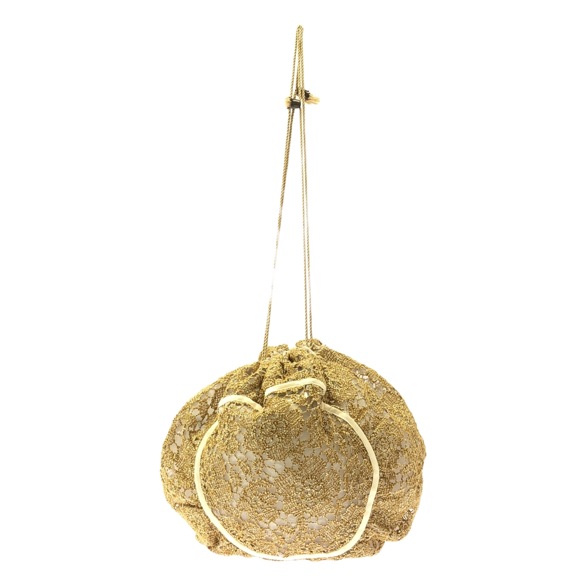 その他 like straw bag / 巾着 ドローストリング シアー ハンド トートバッグ