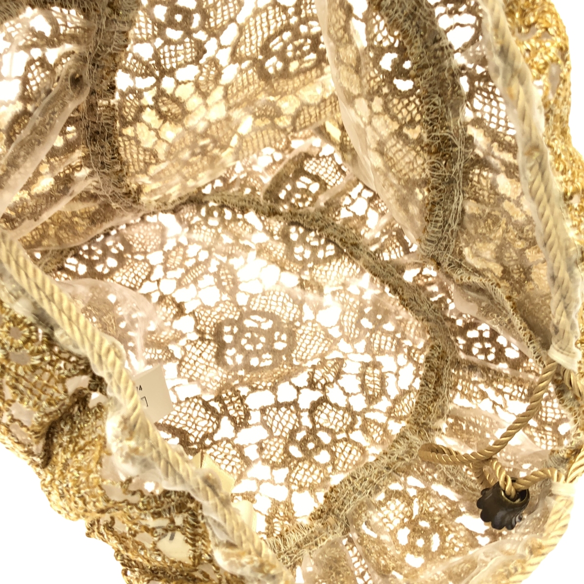 その他 like straw bag / 巾着 ドローストリング シアー ハンド トートバッグ