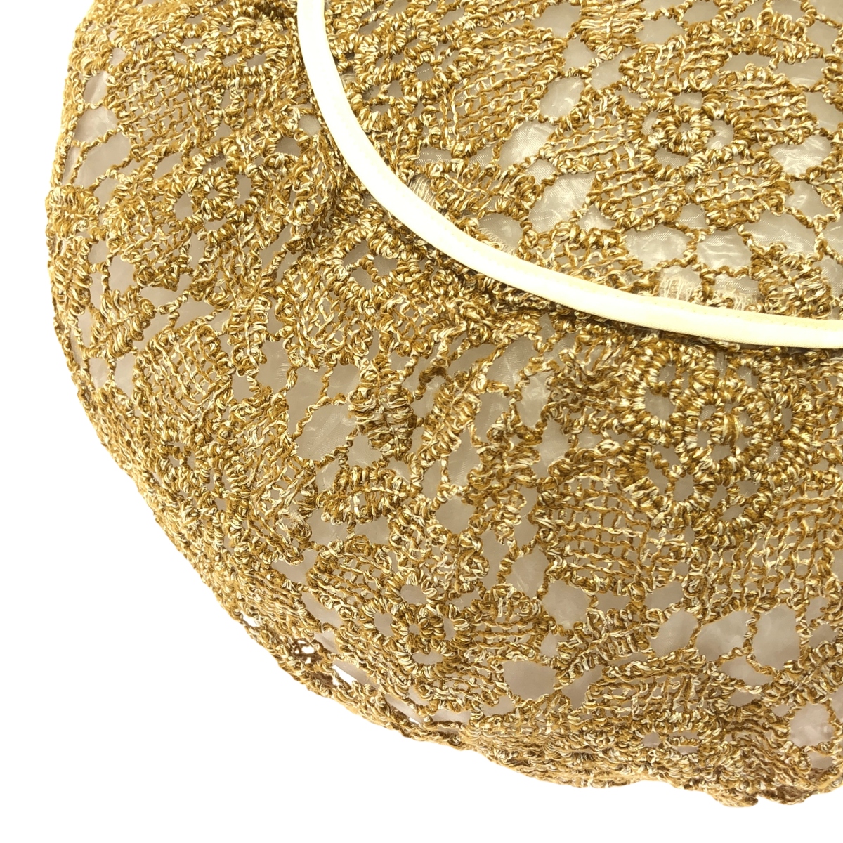 その他 like straw bag / 巾着 ドローストリング シアー ハンド トートバッグ