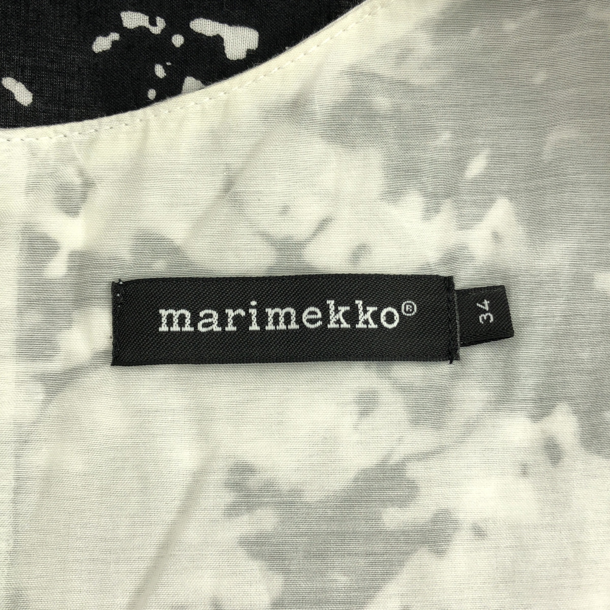 marimekko / マリメッコ 総柄 ドレス ワンピース / 裏地付き