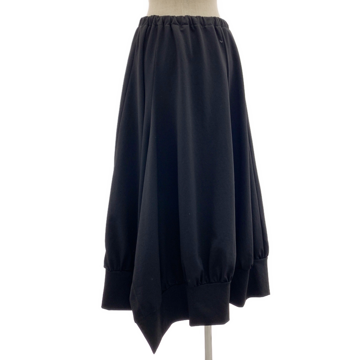 REGULATION Yohji Yamamoto / レギュレーションヨウジヤマモト ポリエステル ギャザー ロング スカート