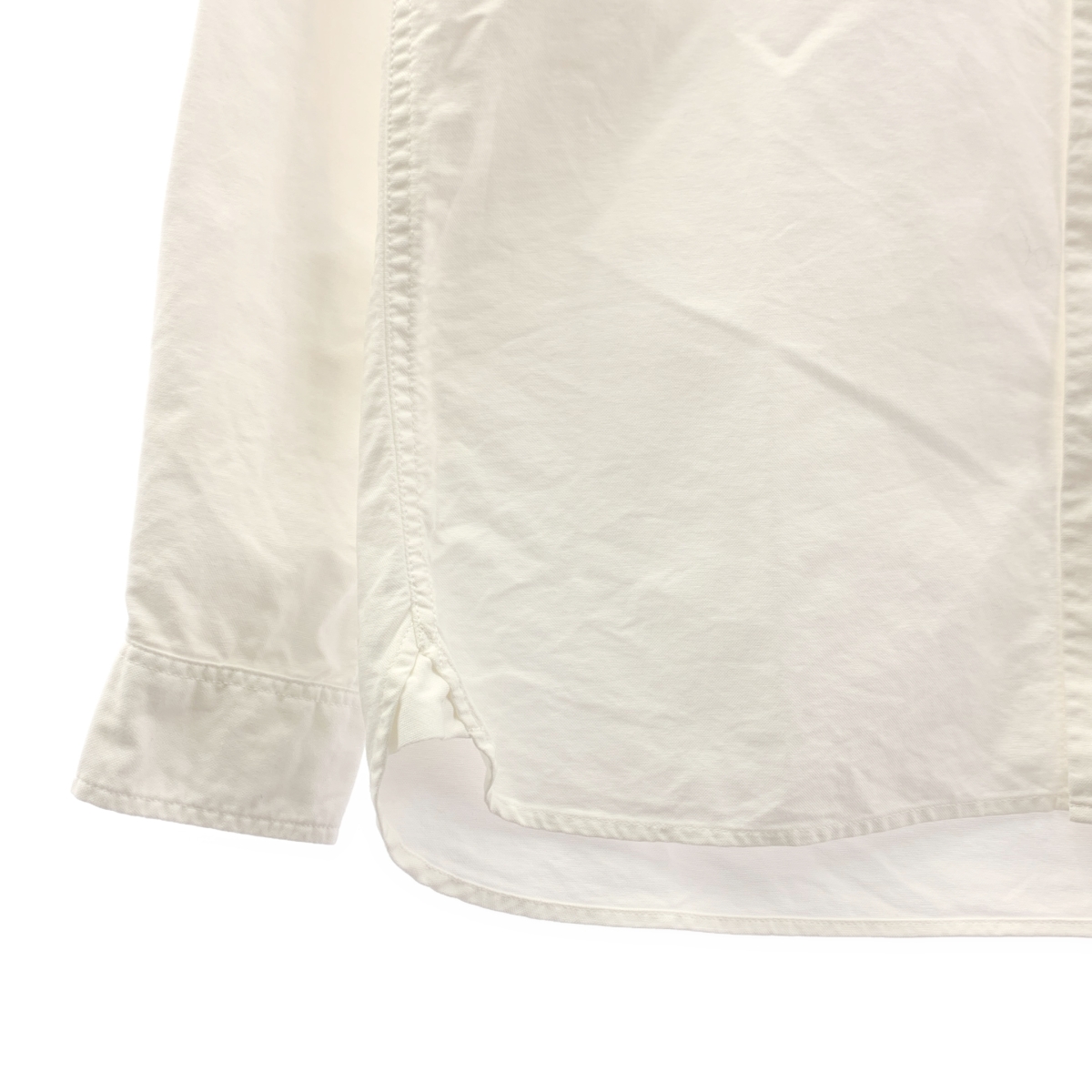 MHL. / エムエイチエルマーガレットハウエル コットン バンドカラー シャツ