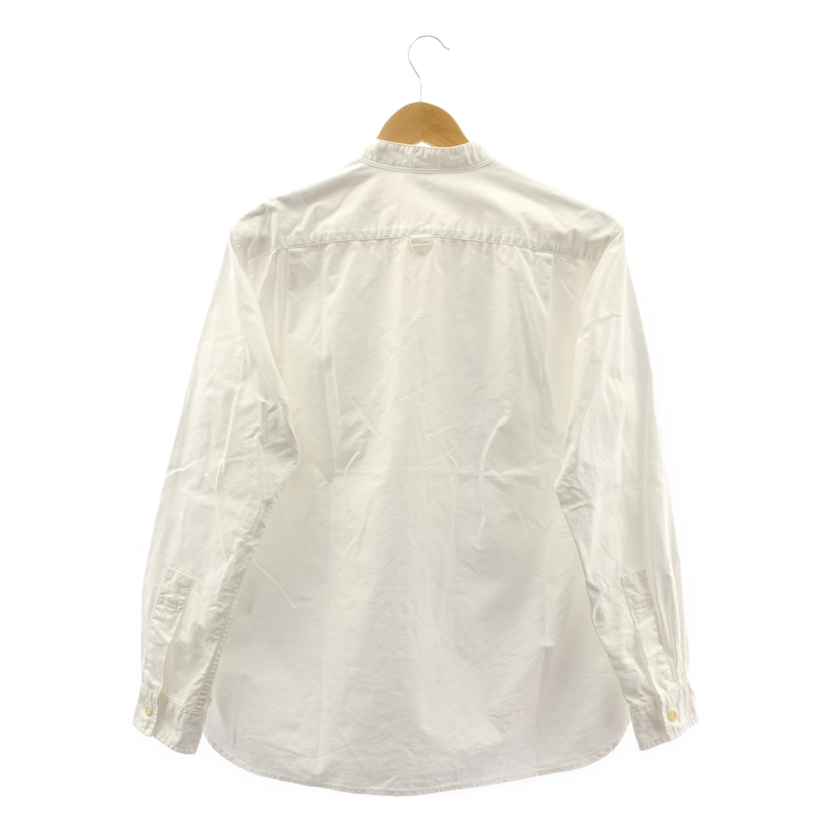 MHL. / エムエイチエルマーガレットハウエル コットン バンドカラー シャツ