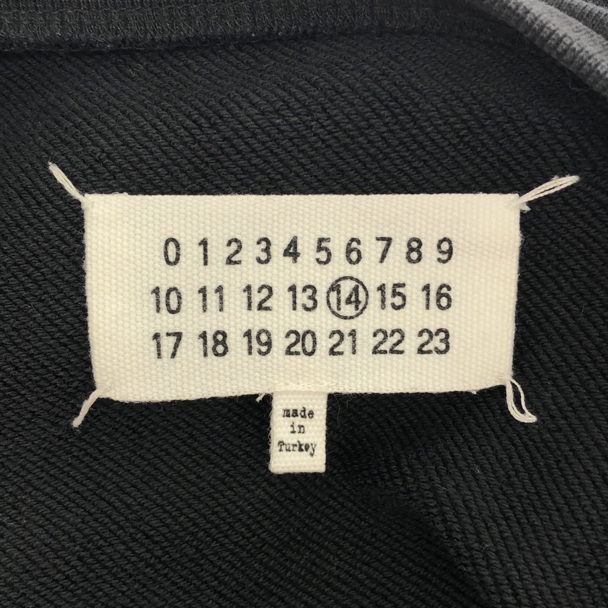 Maison Margiela / メゾンマルジェラ レザー エルボーパッチ スウェット シャツ