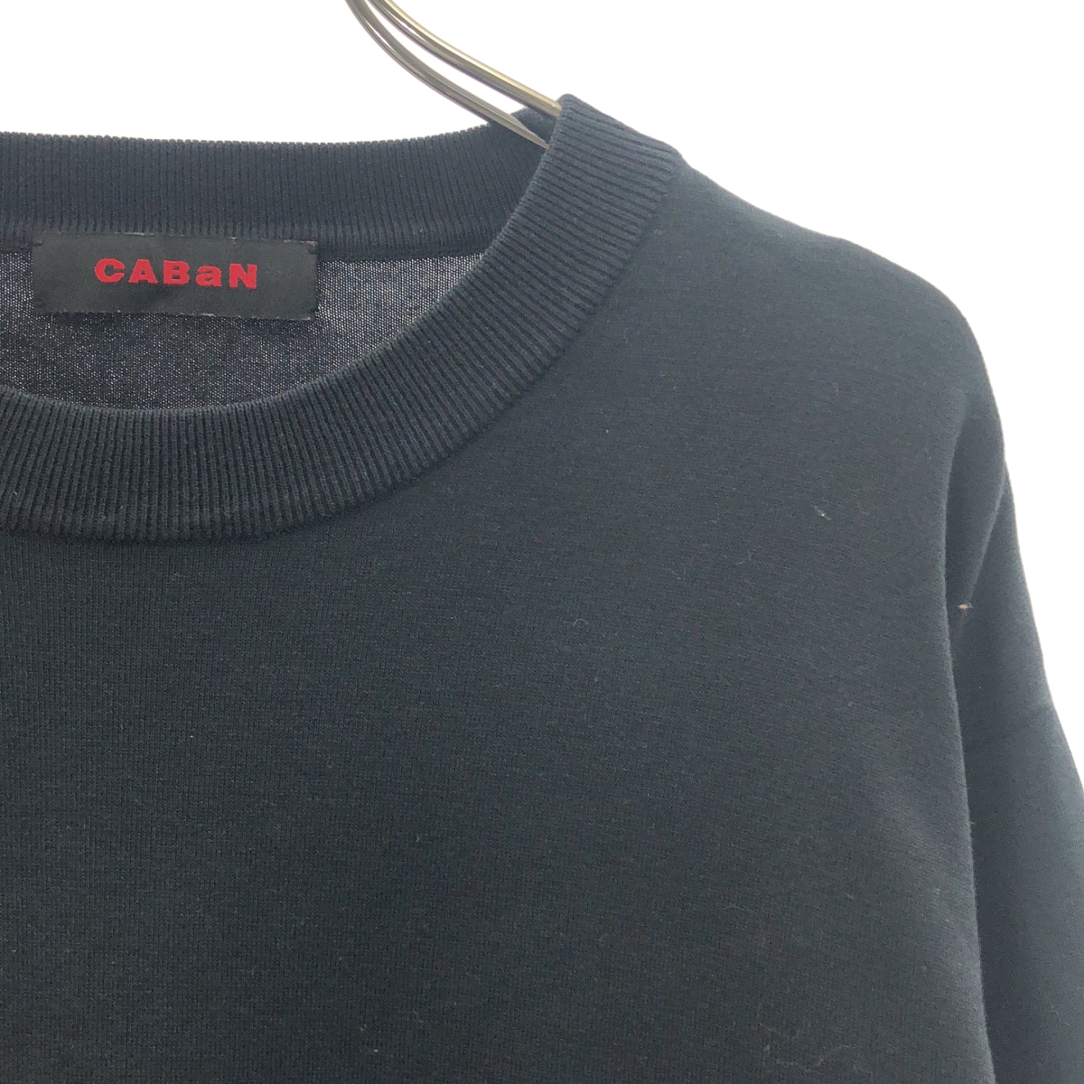 CABaN / キャバン ストレッチコットン クルーネックプルオーバー