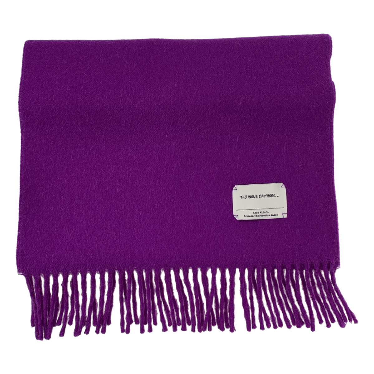 THE INOUE BROTHERS / ザイノウエブラザーズ ベビーアルパカストール マフラー