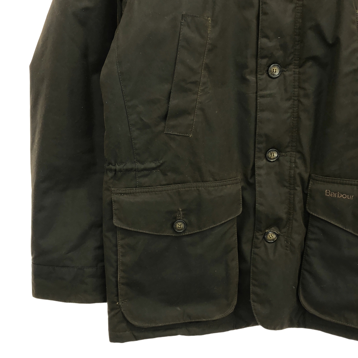 Barbour / バブアー KYLE WAX JACKET / コーデュロイ切替 オイルド ジャケット / キルティング総裏地