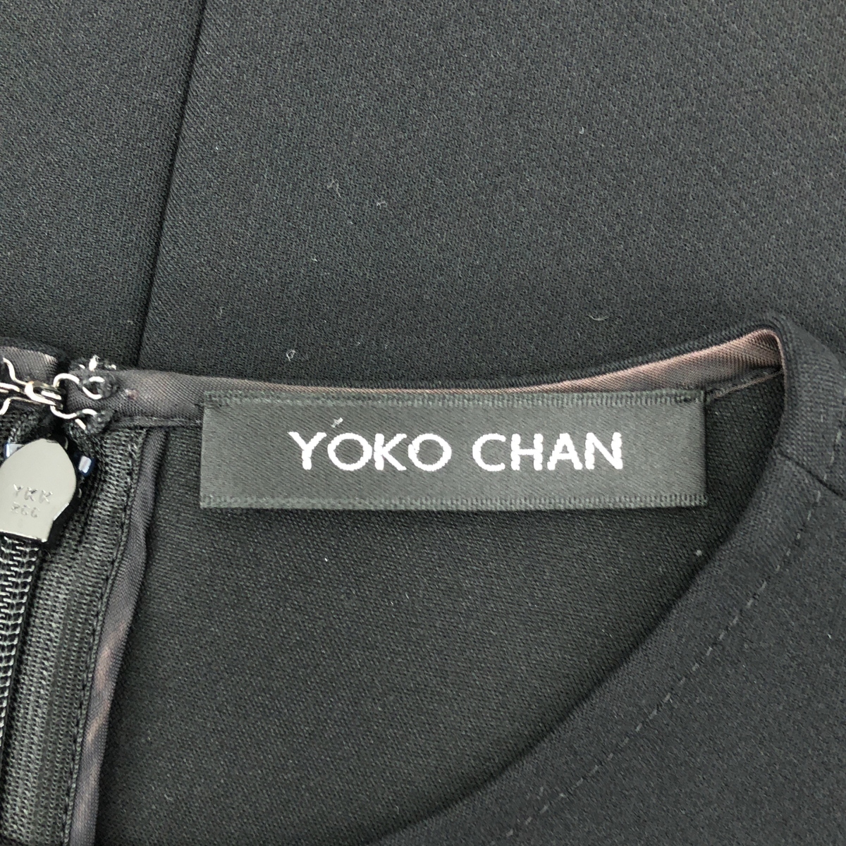 YOKO CHAN / ヨーコチャン バックジップ ブラウス
