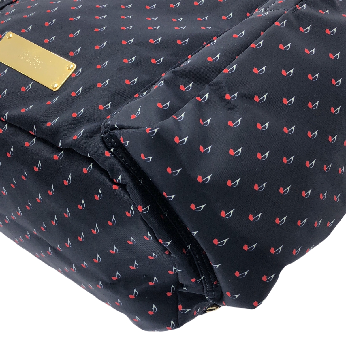 その他 音符 総柄 プラダ型 バックパック