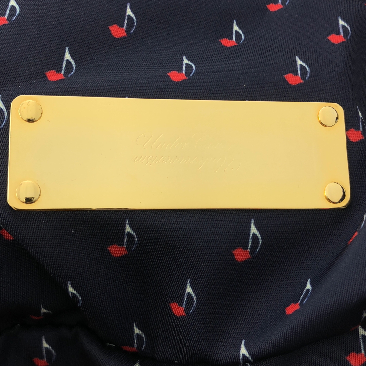 その他 音符 総柄 プラダ型 バックパック