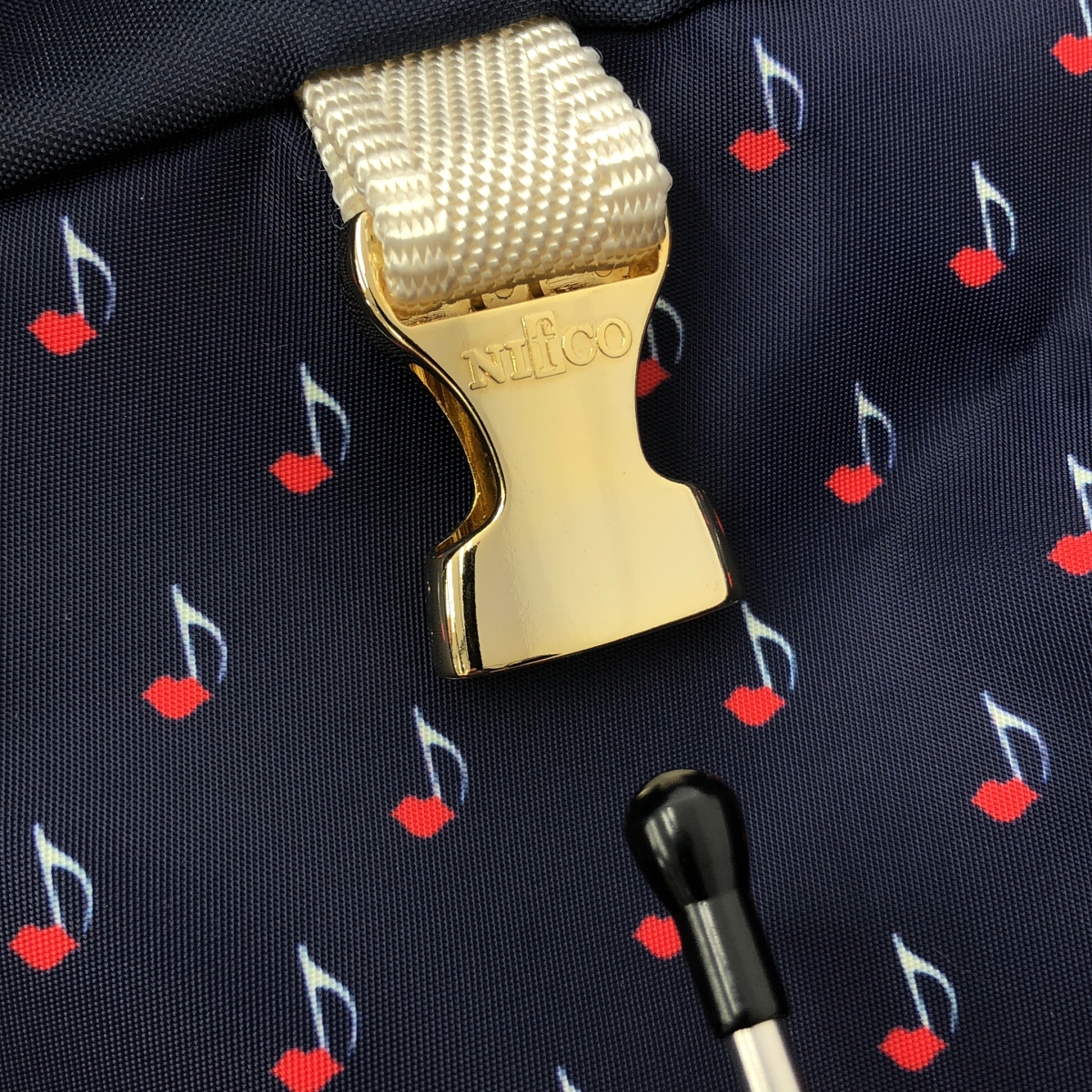 その他 音符 総柄 プラダ型 バックパック