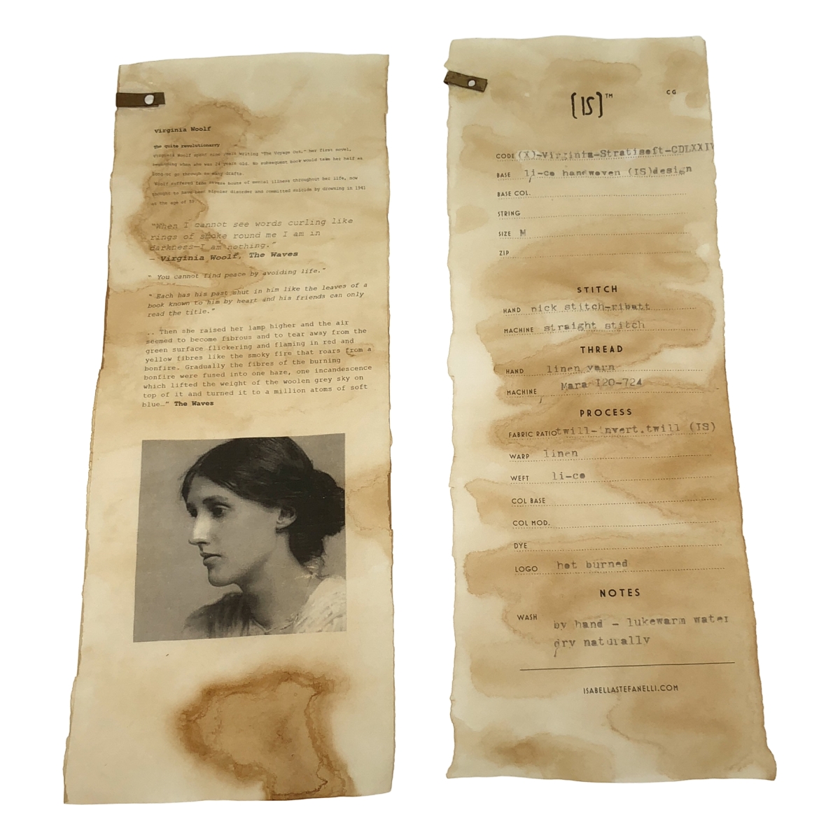 ISABELLA STEFANELLI / イザベラステファネリ Virginia coat / Strati soft-doodle ヴァージニア コート