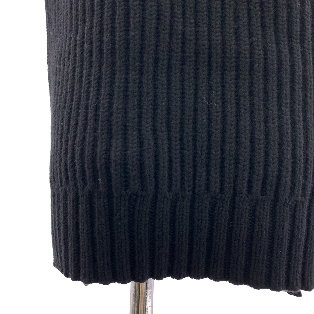 CELINE / セリーヌ カシミヤ混 リブ タートルネック ニット ベスト