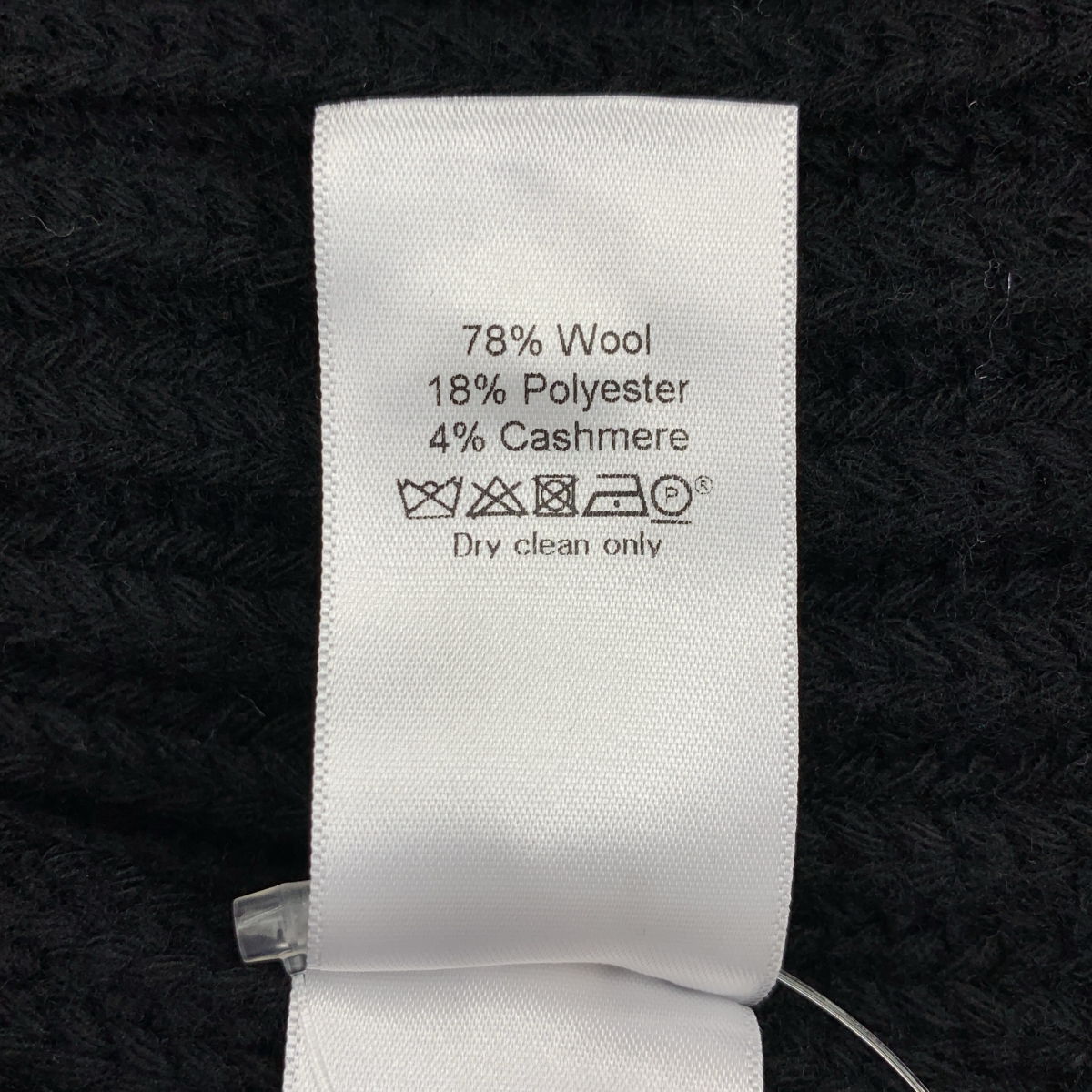 CELINE / セリーヌ カシミヤ混 リブ タートルネック ニット ベスト