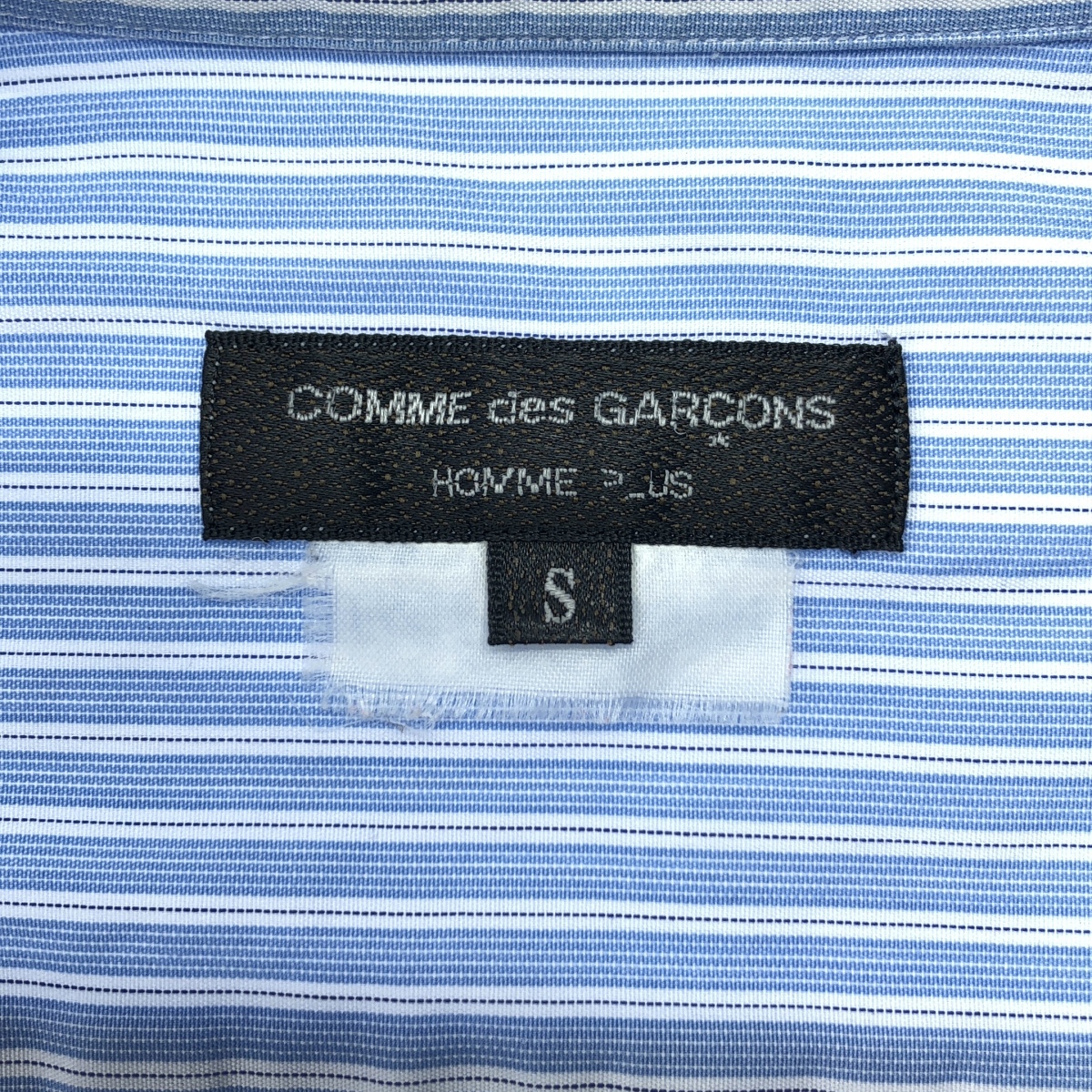 COMME des GARCONS HOMME PLUS / コムデギャルソンオムプリュス bad boy バッドボーイ / HENRYK TOMASZEWSKI ストライプ シャツ