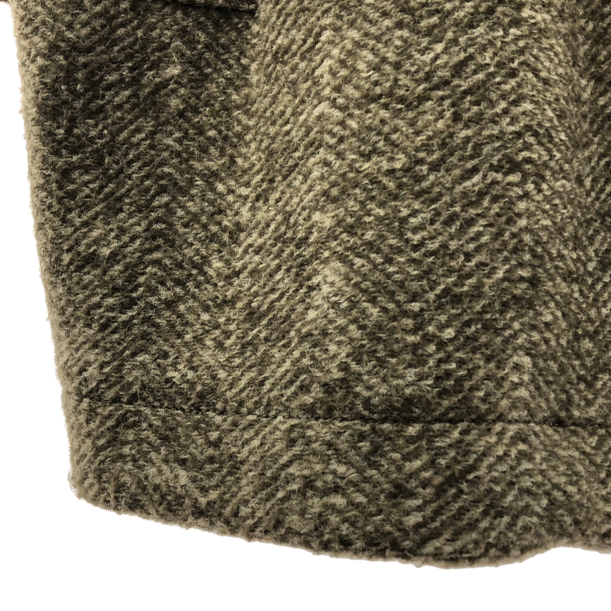 Spick and Span / スピックアンドスパン Wスライバー ヘリンボーン ミドルコート