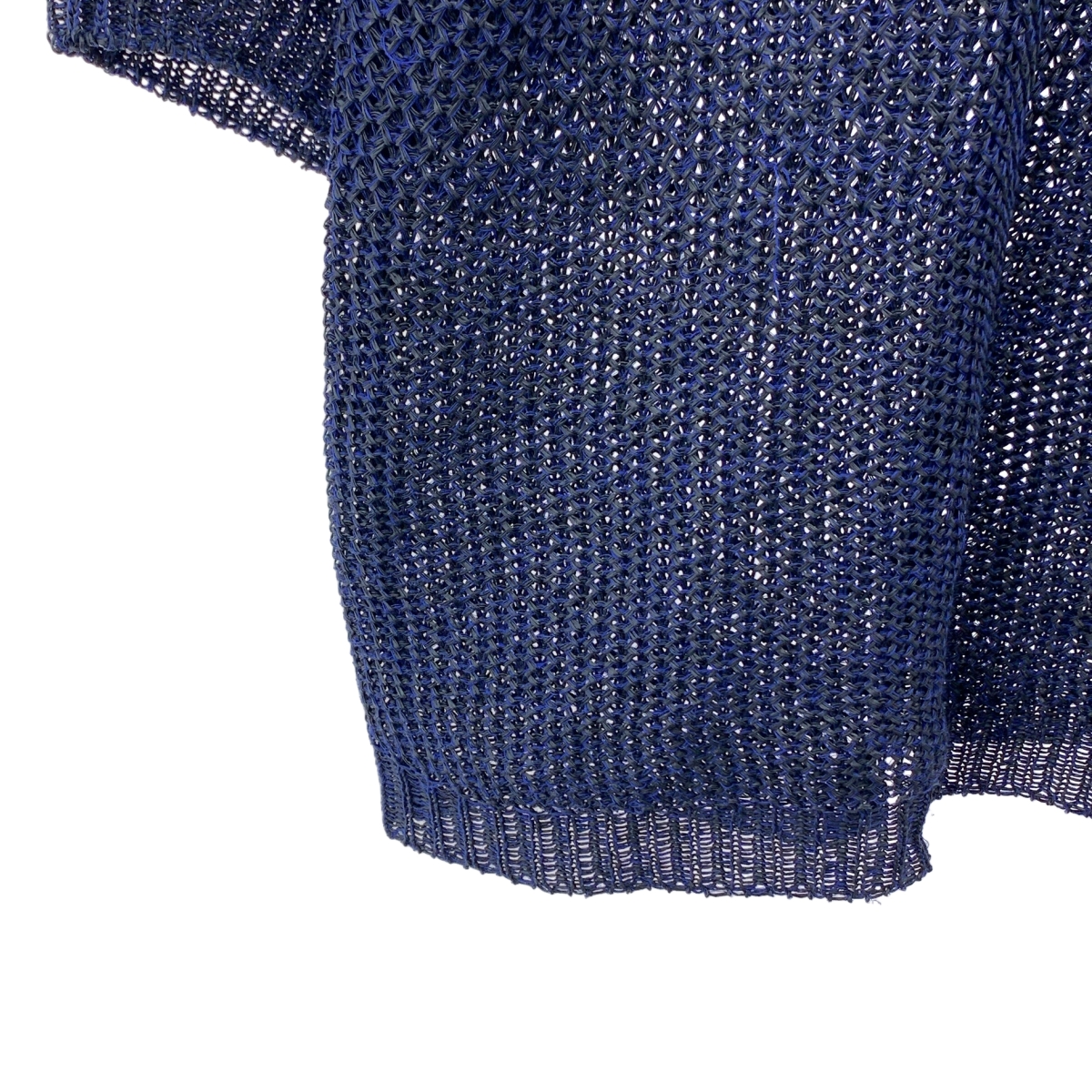 amachi. / アマチ Washi Knit 和紙 ペーパー 半袖ニット