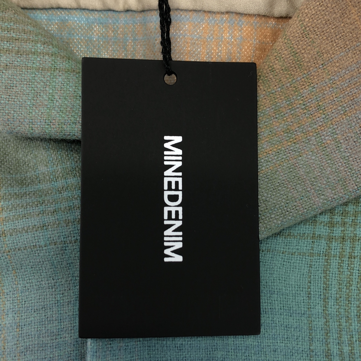 MINEDENIM / マインデニム × PENDLETON / ペンドルトン Wool Check Open Collar SH / ウール オンブレチェック オープンカラー シャツ